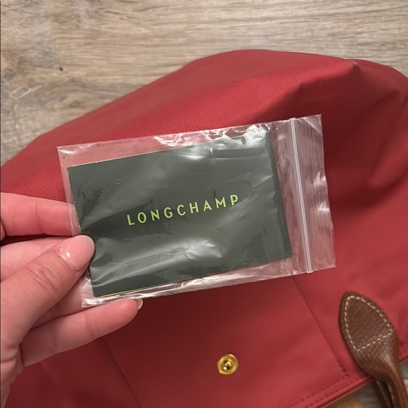 Red Longchamp Le pilage Women's Bag - Picture 9 of 14